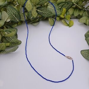 Handcrafted Glass Beaded Necklace